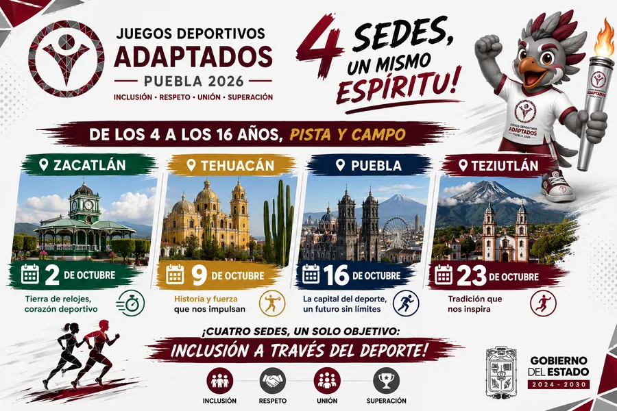 Sedes Juegos Deportivos Adaptados